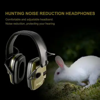 E-Strzelanie Słuchawki Na Zewnątrz, Składany Polowanie Шумоподавляющая Zestaw Taktyczny Słuchu Ucho Słuchawki Ochronne