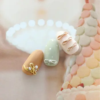 100 szt./lot 3D gatunek cebula paznokci różowe złoto srebro paznokci nity i ćwieki manicure paznokci akcesoria do dekoracji paznokci zawieszenia