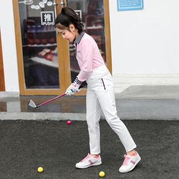 Chłopcy Dziewczęta Długie Spodnie Dzieci Wysoka Elastyczna Talia Sportowe Spodnie Dziewczyny Dzieci Golf Spodnie Golf Spodnie D0857