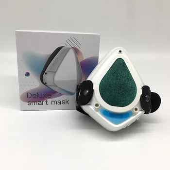 Dorosła Maska Do Twarzy Inteligentne Elektryczna Przeciwpyłowa Maska Do Twarzy Anty-Mgła Oczyszczania Powietrza Respirator Automatycznie Świeże Sport Ponowne Wykorzystanie