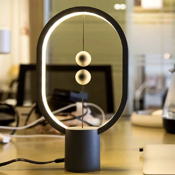 Mini balans światła twórczy magnetyczny przełącznik lampka nocna zawieszenie LED Główna stolik nocny internet popularne prezenty