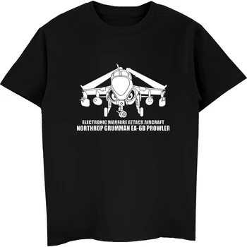 Letnie mężczyźni bawełna z krótkim rękawem t-shirt nowy Northrop Grumman Ea 6b Prowler mężczyźni koszulka hip-hop koszulki topy Harajuku odzież uliczna