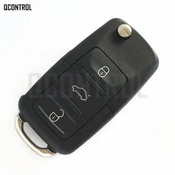 QCONTROL Car Remote Key DIY do SKODA Octavia/Superb/Yeti 434MHz 1K0959753N/5FA009263-11 HLO 1K0 959 753 N 753N