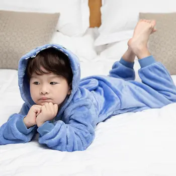 Dzieci chłopiec фланелевое koc miejsce do spania z długim rękawem za darmo вязаное koc wzory zimowy polar jednoczęściowa piżama zwierzęta
