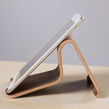 SAMDI drewniany uniwersalny tablet telefon stojak uchwyt uchwyt dla ipada Pro Air 1 2 Samsung Tab 9.7 7.9 12.9 cm
