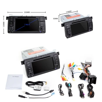 ZLTOOPAI samochodowy odtwarzacz DVD 2 Din Auto radio do BMW E46 M3 Rover 3 serii samochodowy odtwarzacz multimedialny nawigacja GPS stereo DVR SWC USB