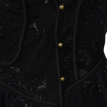 SX Womens Long Sleeve Lace Coat Suit casual vintage kurtka выдалбливая drukowanie odzież wierzchnia