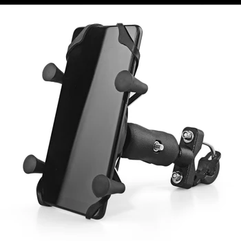 Motocykl Uchwyt telefonu wsparcie kierownicy mocowanie szyn do telefonu komórkowego, smartfona uchwyt dla iPhone 7 7+ 6s do 3,5-6 cali telefon