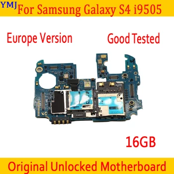 Oryginalny odblokowany do płyty głównej Samsung Galaxy S4 i9505 z systemem Android,16 GB na płycie głównej Galaxy S4 i9505 z pełnymi frytkami