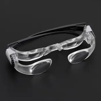 2.1 X 0-300 stopni ABS + akryl optyczne soczewki przenośne regulowane telewizyjne okulary lupa do oglądania telewizji