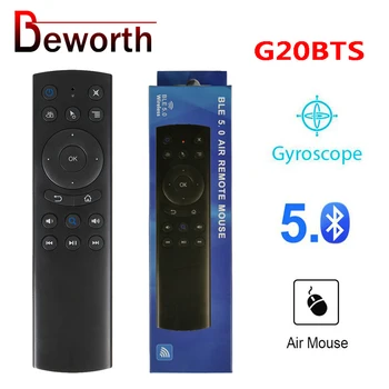 G20S Bluetooth 5.0 Fly Air Mouse Gyroscope IR Learning BT5.0 bezprzewodowy żyroskop pilot zdalnego sterowania G20S G10 G10S dla Mibox Android TV BOX