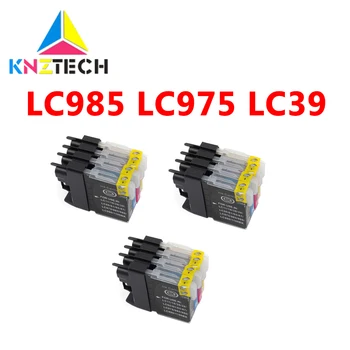 Hotsell LC39 LC985 LC975 wkład atramentowy jest kompatybilny z drukarką brother DCP385C DCP-J125 DCP-J315W, MFC-J415W, MFC-J410