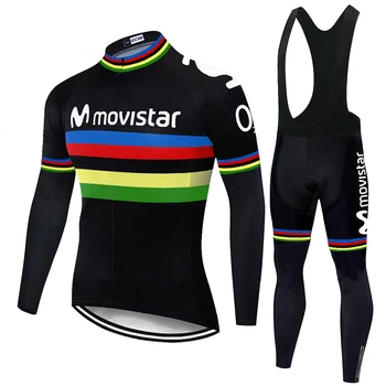 2020 team movistar jazda na Rowerze Jersey garnitur rower nosić topy spodnie rowerowe oddychająca mundury de ciclismo para hombre