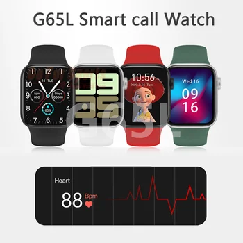 Smartwatch G65L smart watch Bluetooth Call Temperature ECG Heart Rate Zegarki reloj PK iwo 8 12 W34 X7 T600 X6 W46 Z15 HW12 T500
