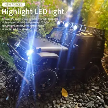 JY66 1:14 90 Minute Endurance Remote Control Rc Car With Light Simulation 4wd Full Scale 2.4 g RC Off Road Vehicle Toy Model Cars