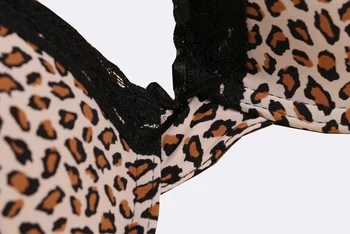 Ludevelop Brand Sexy Leopard Women Bra Set Plus Size Brassiere Push Up Lace Thong Underwear Panty Fashion Luxury Bra Brief Sets