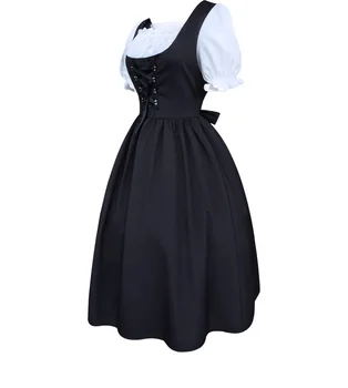 Niemcy tradycja strój Bawarski dirndl sukienka z fartuszkiem kobiety Oktoberfest garnitur partii dirndl pokojówka gospodarstwo sukienka