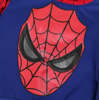 Spiderman children costume boys clothing sets wiosenny płaszcz dziecięce spodnie 2szt zestaw ubrań dziewczyny swetry i bluzy spodnie baby