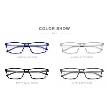 FONEX Pure Titanium Glasses Frame Men 2020 przepisane im okulary dla mężczyzn kwadratowe krótkowzroczność okulary optyczne, okulary Przeciwsłoneczne 871