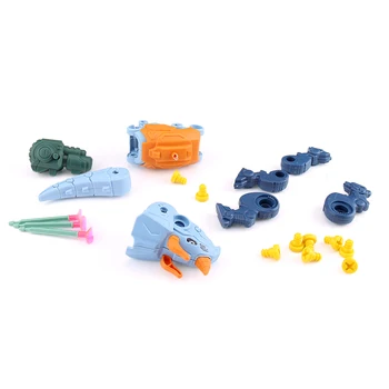 Dzieci dinozaur Cool Boy Toy Set Educational Designer Montessori Model Assembly Drill Puzzle Toys for Kid