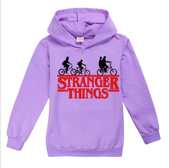 Casual boy&grils Child Friends Kapturem Teens Sweatshirts Boys Girls Stranger Things odzież sportowa dla Dzieci sweter prezent