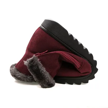 2020 buty zimowe damskie zimowe buty zamek ciepłe buty zimowe Damskie botki Damskie buty zimowe buty antypoślizgowe A1994