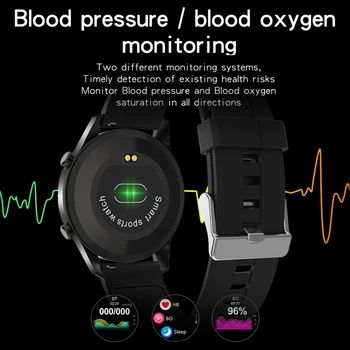 2021 męskie zegarek moda pełna ekran dotykowy stal pasek IP68 Wodoodporny fitness luksusowe zegarki zegarek dla mężczyzn C2