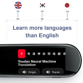 Youdao Dictionary Pen 2 Pro Scanning Pen Translation For Language Learners Wielojęzyczny Słownik Elektroniczny Chiński Interfejs