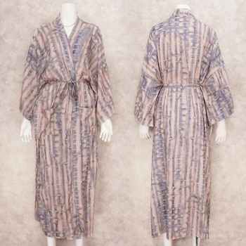 2021 Nowy Boho Print Front Open Długa Kimono Kobiety Bluzki Bluzka Sexy Lato Plaża Odzież Sweter Szlafrok Koszule Plus Rozmiar Tunika A751
