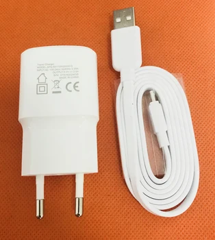 Oryginalny 2.0 A ładowarka UE Plug adapter+ kabel USB LEAGOO S8 MT6750T Octa Core Darmowa wysyłka