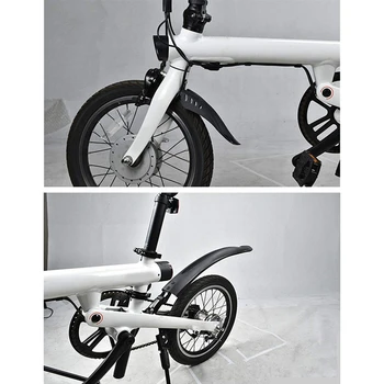 Opona chlapacz chlapacze przednie tylne skrzydło pułku dla Xiaomi Mijia Qicycle Ef1 rower elektryczny podnóżek statyw wsparcie