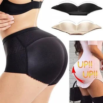 Kobiety kontrolują majtki z Pad Butt Podnośnik Hip Enhancer Mesh Oddychającym Underwear Push Up Big Ass Fake Butt Body Shaper