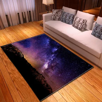 Nowa galaktyka kosmiczne, gwiazdy drukowanie 3D dywan dzieci bawią się mata dziewczyny gry pokój duże dywany do salonu dekoracji sypialni dywan