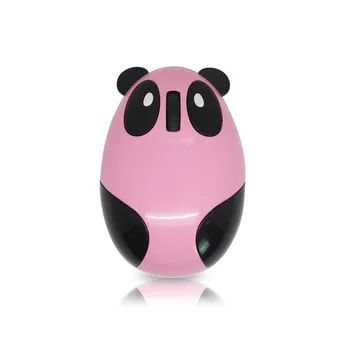 Kreskówkowa bezprzewodowa mysz optyczna Bluetooth mysz 1200 DPI Cute Panda Mini akumulator myszki do PC laptopa dla dzieci prezenty dla dziewczyn