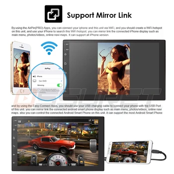 Android 10 2 Din Car Radio Video Player uniwersalny auto stereo GPS Nissan, Hyundai, Kia, Toyota Multimedia MAP 2G +32G WiFi
