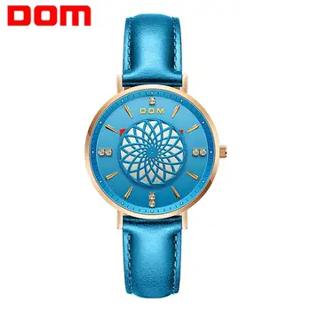 Relojes Para Mujer Ladies Watch luksusowe zegarki zegarek Kwarcowy dorywczo zegarki świecące dial fioletowy Life is wodoodporny G-1285