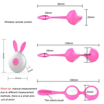 Kulki Dopochwowe Zdalny Wibrator Sex Zabawki Dla Kobiet Bezprzewodowe Wibracyjne Jaj Wibratory Dla Kobiet Kulki Kegla Dorosłych Sex Zabawki Sex Shop