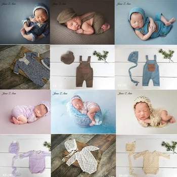 Jane Z Ann Nowonarodzony photo props baby infant girl boy studio shooting outfits