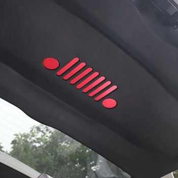 Dla Jeep Renegade nowe akcesoria do stylizacji samochodów tylny bagażnik przechowywania drzwi naklejka godło ikona 9 szt.