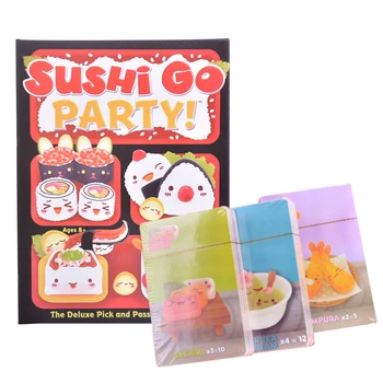 Kid Educational Board Game Interaktywna Gra Karciana Sushi Go Parent Child Party The Pick And Pass Card Kid Game Toy