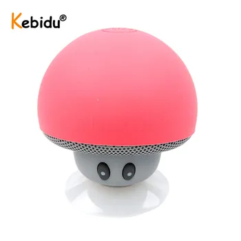 KEBIDU Mini Mushroom przenośny głośnik bezprzewodowy Bluetooth Stereo wodoodporny głośnik odtwarzacz muzyczny dla Xiaomi iPhone 8 XS Android