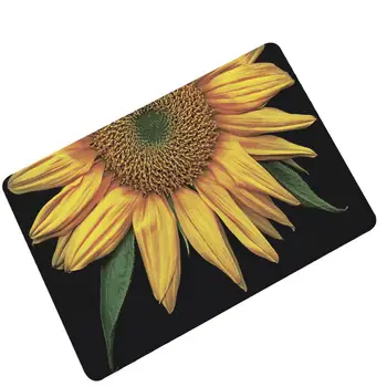 Drop Shipping Sunflower printed Doormat Floor Mat Home Mat miękki chłonny dywanik do łazienki drzwi mata drzwi wejściowe maty