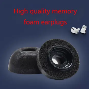 3 pary redukcji szumów z pianki memory ucha końcówki wymiana słuchawek pokrywa ochronna zestaw rękaw zatyczki do uszu dla Airpods Pro