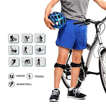 Tcare 1 para ulgę w bólu w kolanie i stabilizator rzepki kolanowe pasek klamra wsparcie piesze wycieczki, piłka nożna, koszykówka, bieganie zworki kolano stołowy