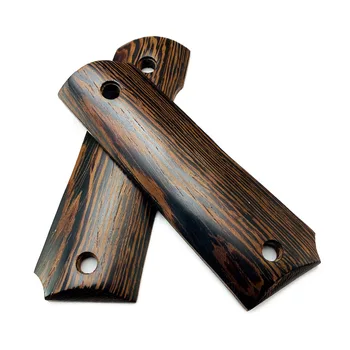 Taktyczny 1911 uchwyty 2 szt. wysokiej jakości drewniane uchwyty ochronna przedramieniu patch nóż sprzęgło Шибуки strzelbę akcesoria