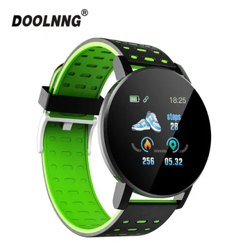 DOOLNNG 2020 Bluetooth Smart Watch Men Blood Pressure Smartwatch Women Watch Sport Tracker dla WhatsApp