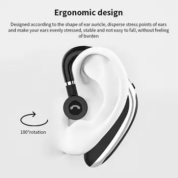 K20 jedno ucho earhook bluexun rozwiązanie 5.0 zestaw słuchawkowy bluetooth firmy samochód sport fone de ouvido słuchawki bluetooth, Słuchawki