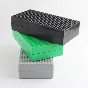 Wielofunkcyjny DIY Creative Blocks schowkiem MOC jest kompatybilny z Legoe Bricks Building Blocks zabawki dla dzieci prezenty świąteczne