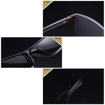 RBRARE męskie okulary vintage okulary polaryzacyjne męskie wysokiej jakości okulary Driving Mirror okulary od Soleil Homme