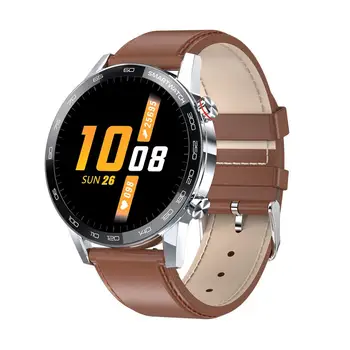 Nowy L16 inteligentny zegarek mężczyźni IP68 Wodoodporny Bluetooth połączenie ciśnienie krwi moda bransoletki bransoletka Fitness inteligentny zegarek PK L13 L7